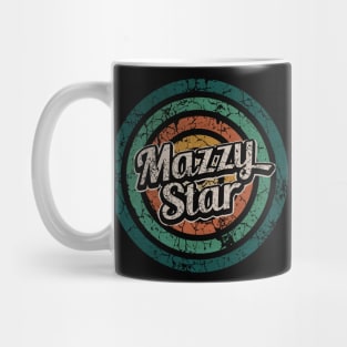 Mazzy Star // Retro Circle Crack Vintage Mug